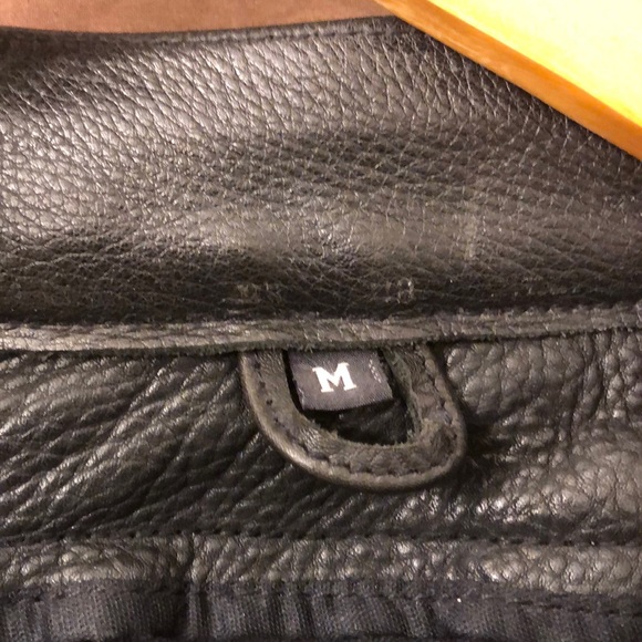 Beautiful leather biker real leather jacket!! - Picture 8 of 9